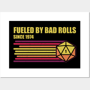 RPG Vintage - Fueled by Bad Rolls Posters and Art